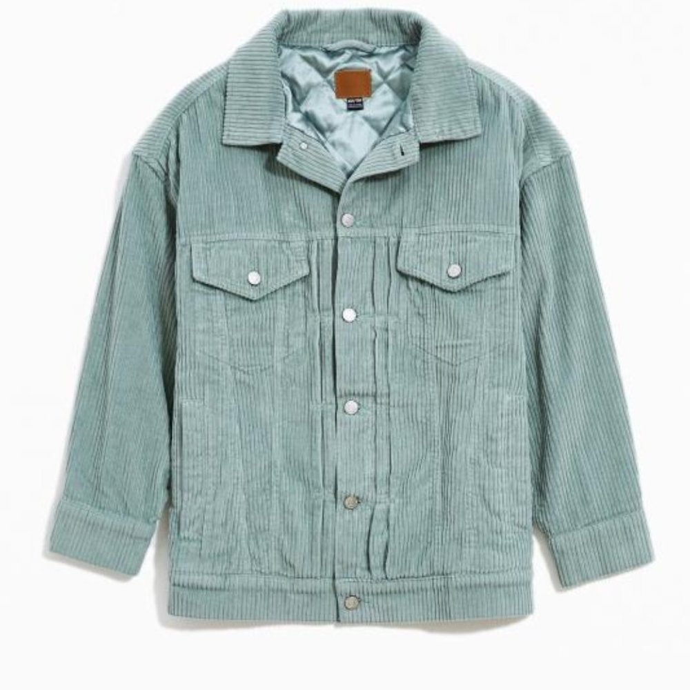 BDG Jana Wide Wale Corduroy Trucker Jacket